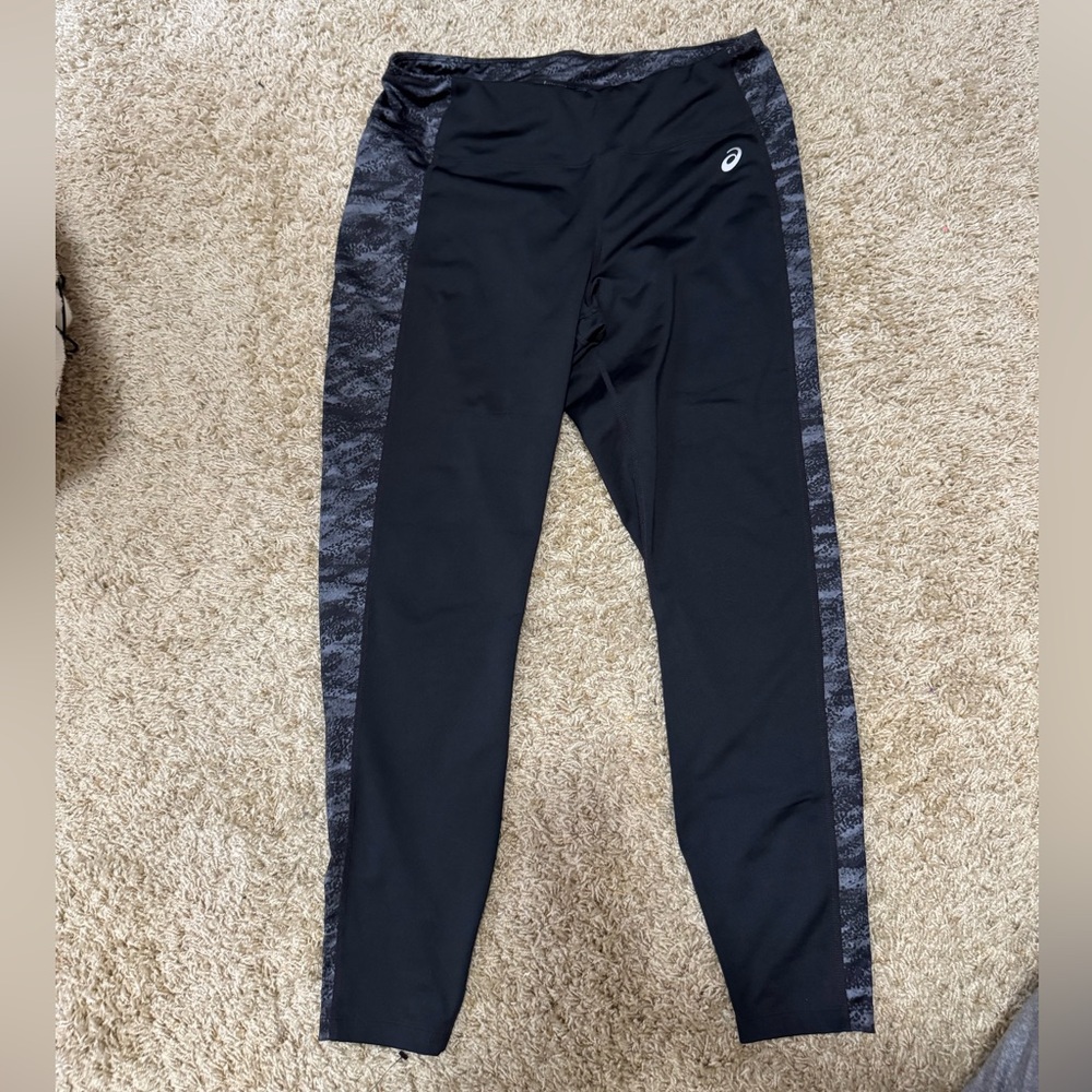 ASICS Women’s  Black and Gray Leggings